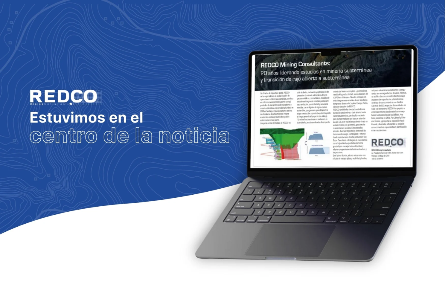 REDCO en la prensa_minería subterránea, transición y visión distrital